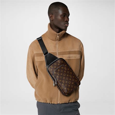 monospalla avenue louis vuitton colore marrone|Borse uomo Louis vuitton in Pelle Marrone .